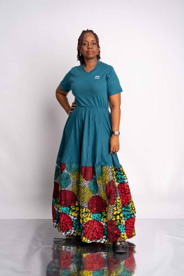 HOG Jersey - Ankara Dress - Image 3