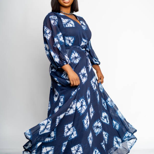 Wrap Maxi Dress