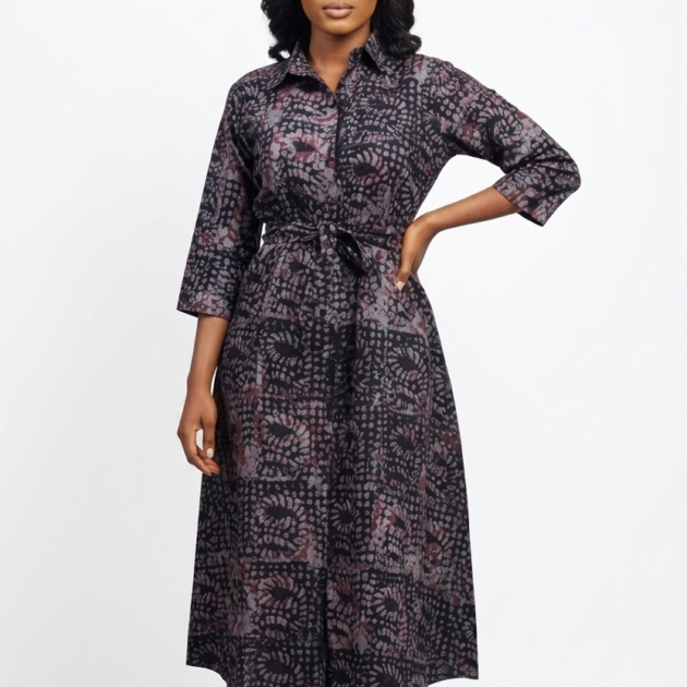 Xamira Midi Shirt Dress