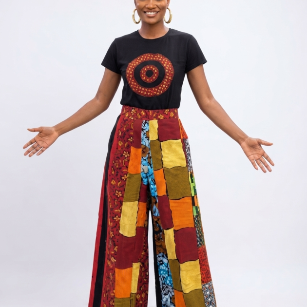 Wide-Leg Palazzo Pants